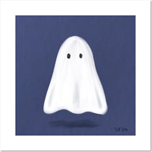 Cute Ghost Posters and Art